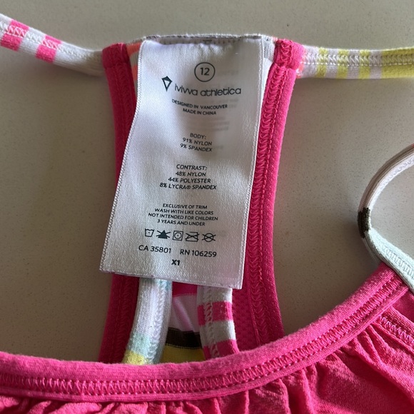 Set of 2 Ivivva Tops size 12 girls - Picture 2 of 6